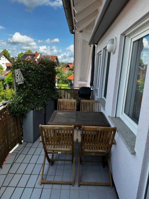 Sehr schöne Dachgeschosswohnung in Schmalegg/Ravensburg
