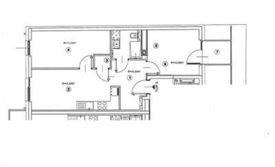 3 Zimmer Neubau-Wohnung mit Balkon, befristet vermietet, Nähe Kagraner Platz