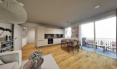 Barrierefreie 2-Zimmer-Wohnung im Neubau – Erstbezug ab 01.08. in Huttenheim