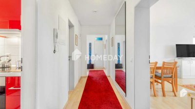 Helle, charmante 3-Zimmer-Wohnung mit zwei Loggien (bezugsfrei)