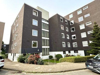 Gut geschnittene 3 Zimmer Wohnung mit Duschbad, Einbauküche und Balkon