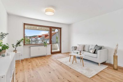 sofort verfügbar: neu renovierte 3 Zimmer mit Südbalkon