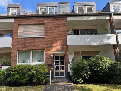"RESERVIERT"  Helle 1,5 Zimmer-Wohnung mit Blick ins Grüne in Krefeld-Bockum