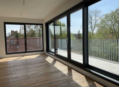 Sofort Einziehen: Neubau-Penthouse mit 360° Panorama-Terrasse in Top-Lage
