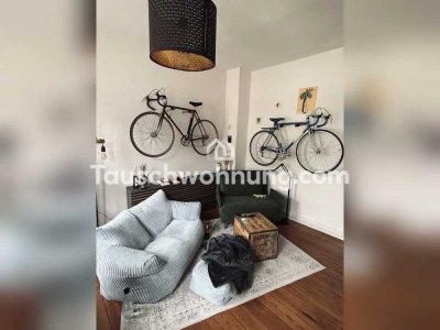 Tauschwohnung: Schöne 2 Zimmer Altbauwohnung neben dem Schrevenpark