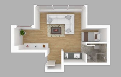 Helles Apartment zentral in Neustadt!