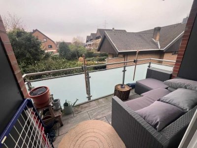 Hochwertige Neubauwohnung mit Balkon und Einbauküche in zentraler Lage in Bocholt