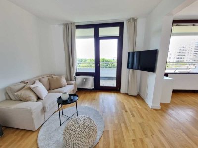 Renovierte und möblierte Terrassenwohnung zum Wohlfühlen
