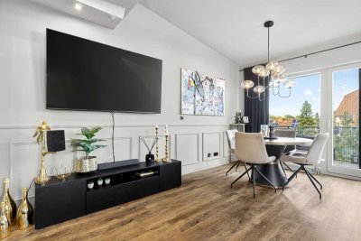 Moderne Maisonette-Wohnung mit zwei Bädern, Balkon und Stellplatz in Stutensee-Büchig