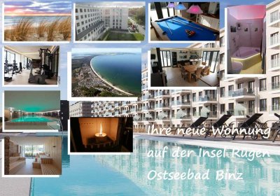 Traumhafte 2-Zi-Strandwohnung (mit Kamin und Eckwannenbad) inkl. Spa-Zugang und Fitnessbereich
