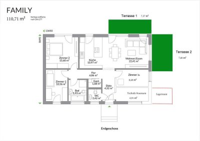 GRANDIOS Preis-Leistung: 3,5 Zi.-Whg. mit Garten�ÜBERRASCHUNG  � - Erstbezug  LKR Fürstenfeldbruck