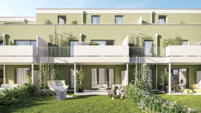 PROVISIONSFREI! Harmonisch konzipierte 4-Zimmer-Wohnung | 2 Bäder | Rundum-Terrasse