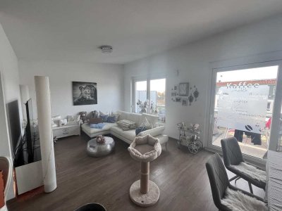 Exklusives Penthouse mit 4 Zimmern und Balkon am Stadtrand von Crailsheim