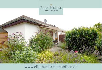 Ein Preis: 2 moderne, kleine Bungalows nebeneinander mit Terrasse + Garten - barrierefrei!