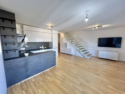 NEUWERTIGE MAISONETTE MIT 3 TERRASSEN UND STELLPLATZ IN BRUNN AM GEBIRGE