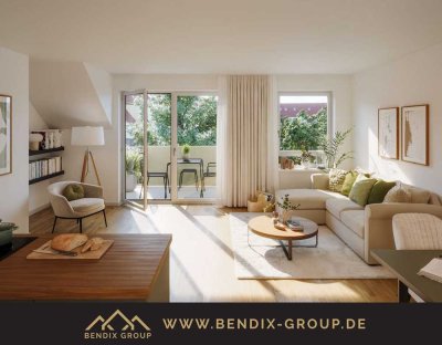 Schicke 4-Zi-Wohnung mit Balkon I Gäste-WC & Masterbad I Ankleide I Top Lage