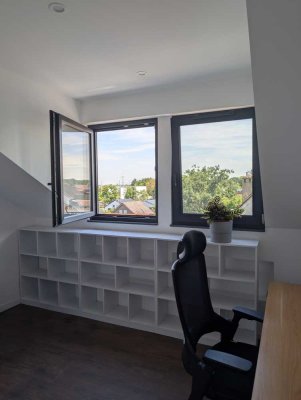 Neubau (2013): 3ZKB-DG-Traumwohnung mit Fußbodenheizung, Balkon, Hattersheim/Okriftel