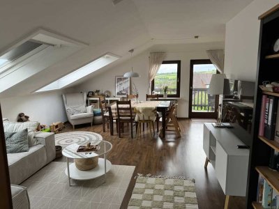 Moderne 3-Zimmer-Wohnung mit Dachterrasse und Einbauküche in Auenwald-Oberbrüden