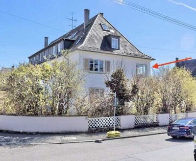 Rarität: Attraktive Altbau-Etage in Villenlage