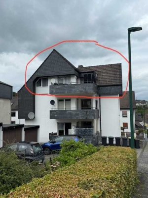 DG Wohnung in Attendorn- Zentrum, inkl. Garage u. Balkon