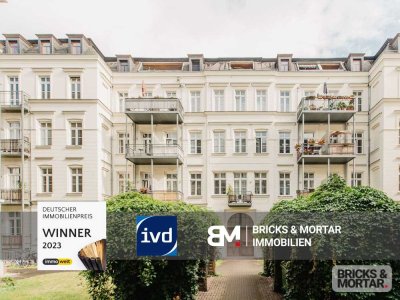 Top zentrale 2-Raum-Wohnung mit Loggia - Augustplatz in 3 Minuten erreichbar