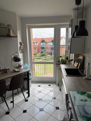 Gepflegte, helle  3-Zimmer-Wohnung mit Balkon in Wunstorf