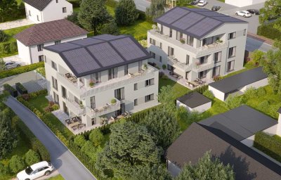 WHG 02 (EG, Haus 1) / 122,93m² / 4 Z-K-B, Gäste Bad, HWR, mit Garten ca. 114m² (ohne Provision)