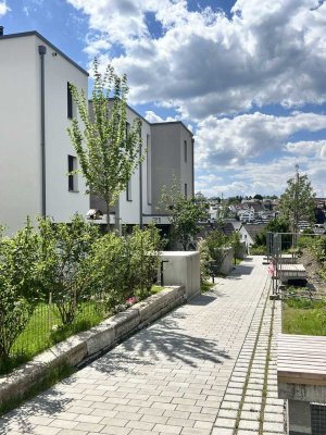Wohlfühlwohnen auf 3 Etagen mit Dachterrasse, Garten und Keller in zukunftsorientiertem Quartier