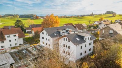 Dachgeschosswohnung mit Blick in die Berge