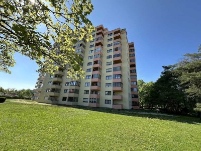 Vermietete 3-Zimmer-Wohnung mit Tiefgaragenstellplatz -top Aussicht auf Burghausen
