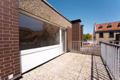 Charmante Wohnung direkt in der Innenstadt mit Terrasse und Parkplatz (von privat)