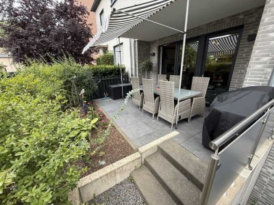 Moderne 4-Zimmer-Duplexwohnung mit Terrasse – Erdgeschoss & Souterrain