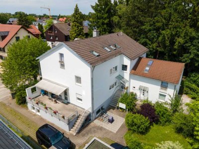 Helle 3 Zimmer-Erdgeschosswohnung mit großer Sonnenterrasse und Balkon