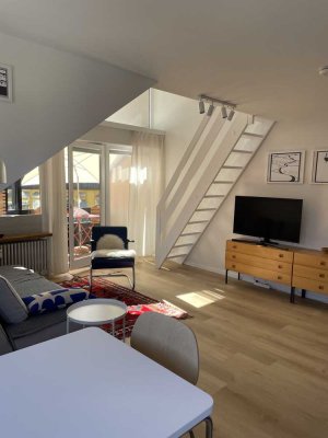 Stilvolle, vollständig renovierte 2-Raum- Wohnung in Isny im Allgäu