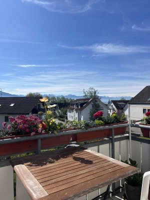 Helle 3-Zimmer Maisonette-Wohnung mit Balkon in Lindau