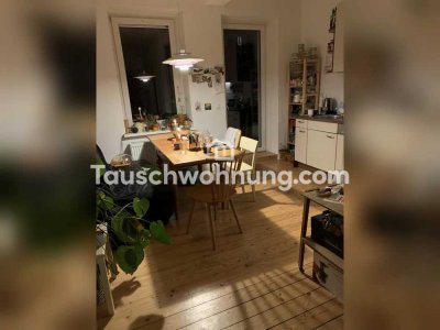 Tauschwohnung: 2-Zimmer-Whg. im Osten gegen mind. 3-Zimmer-Whg.