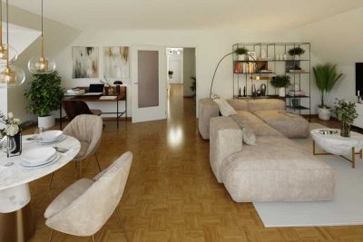 Exklusive 3-Zimmer-Dachterrassenwohnung mit zusätzlicher Loggia in Gersthofen