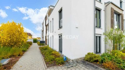 Moderne 2-Zimmer-Wohnung mit Terrasse & Gartenanteil und großzügiger TG in ruhiger Lage von Neuburg