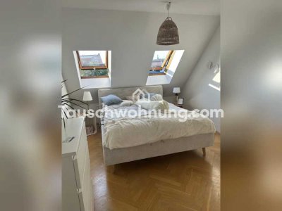 Tauschwohnung: Charmante 2-Raum Wohnung Schleußig mit Balkon und Stellplatz