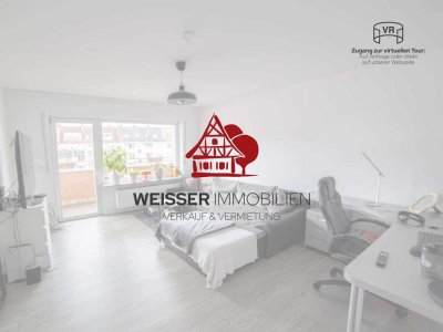 Helle und freundliche 2-Zimmerwohnung im 4.OG mit Aufzug & Balkon - Einbauküche zur Ablöse