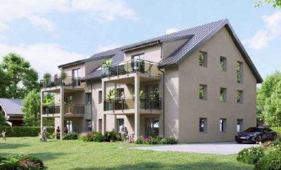 Moderne Neubau-Eigentumswohnung im Obergeschoss zu verkaufen
