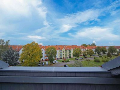 Maisonette-Dachgeschosswohnung in Leipzig – hell, klimatisiert und mit Loggia