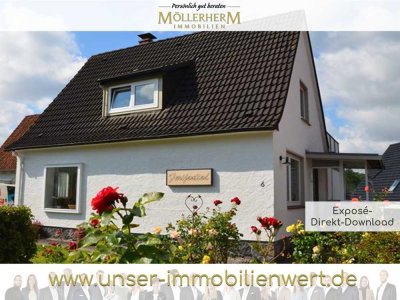 Nur 600 m zum Strand - Einfamilienhaus mit Dachterrasse in Scharbeutz