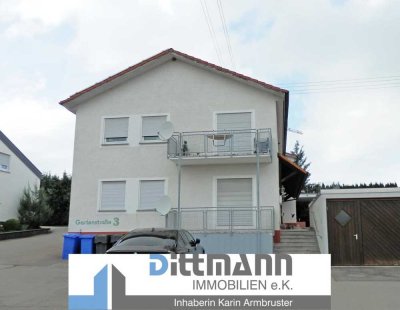 2 -Zimmer-Wohnung mit Balkon und Garage in Obernheim