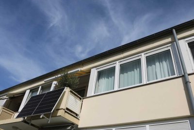 Modernisierte 3-Zimmer-Mietwohnung in Zons mit Balkon und Einbauküche