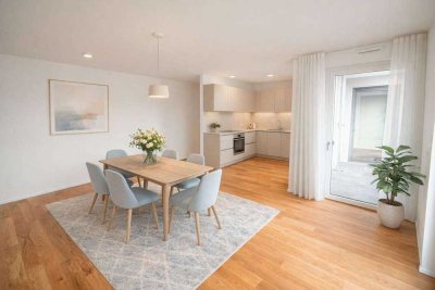 Gut geschnittene 3-Zimmer-Wohnung mit Tageslichtbad und Gäste-WC