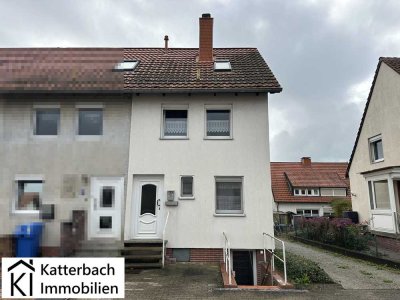 Gemütliches Reihenendhaus mit Garage in Rhüden