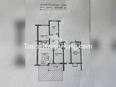 Tauschwohnung: 3 Zimmer Gartenwohnung mit Hobbyraum