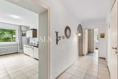 Ruhige Erdgeschosswohnung mit Rampe, Gartenblick und großem Balkon in gepflegter Wohnanlage