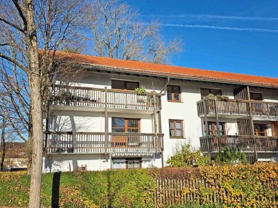 Gemütliche 3-Zimmerwohnung mit umlaufendem Süd-West-Balkon in Bahnhofsnähe....